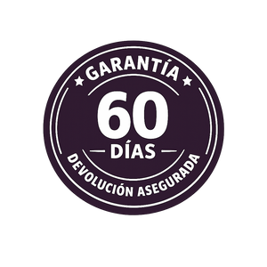 Garantía de satisfacción de 60 días.